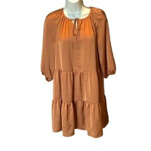 Banana Republic Babydoll Tiered Dress Size XS